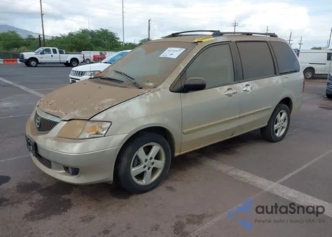 2003 Mazda Mpv Es/Lx/Lx-Sv z USA, uszkodzony, nr VIN JM3LW28J530343189